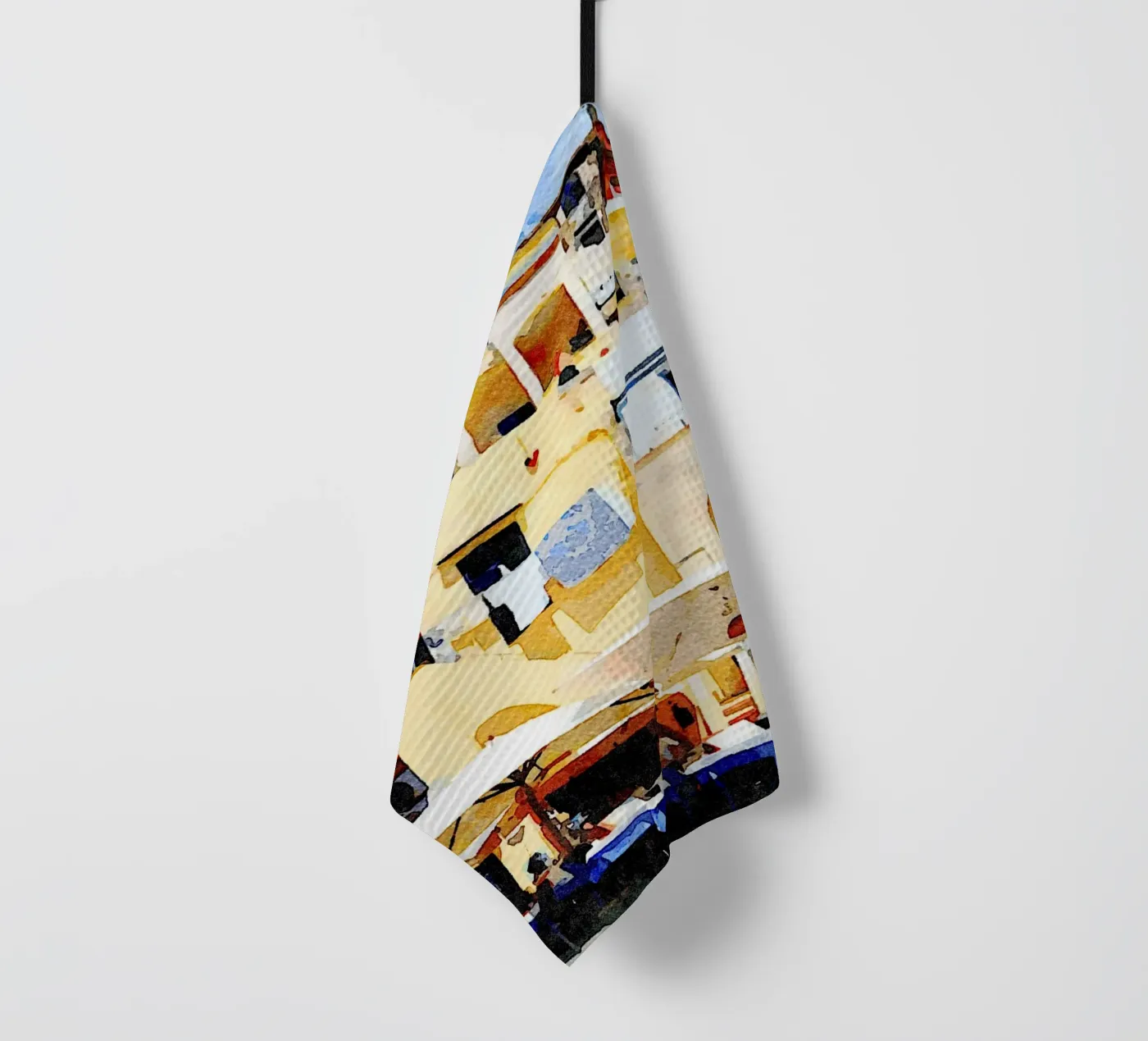 Procida Geschirrtuch von Massimo Frascogna