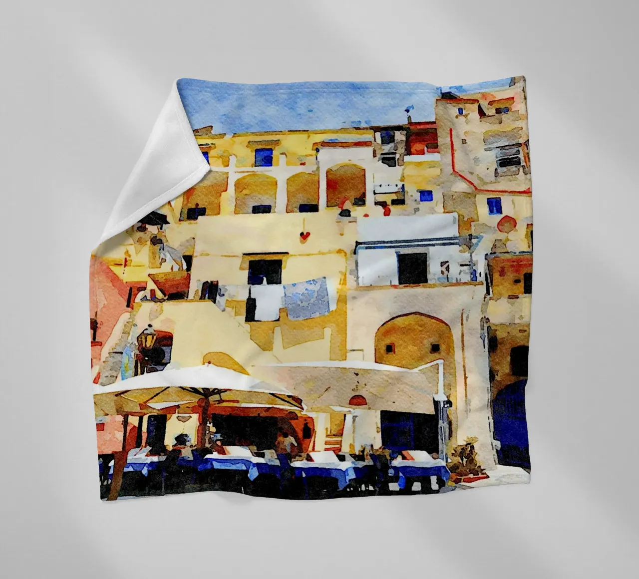 Procida coperta in pile da Massimo Frascogna