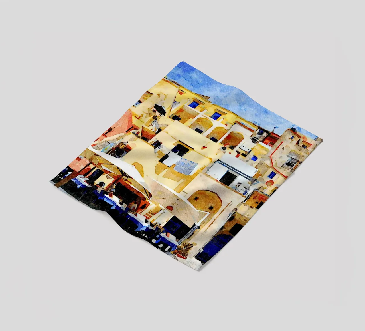 Procida coperta in pile da Massimo Frascogna