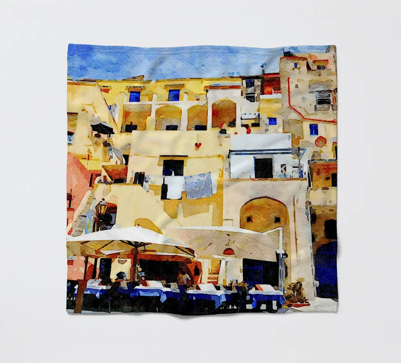 Procida coperta in pile da Massimo Frascogna