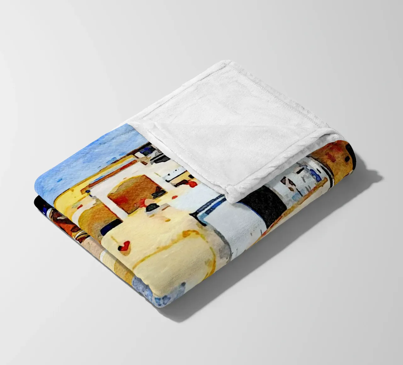 Procida coperta in pile da Massimo Frascogna