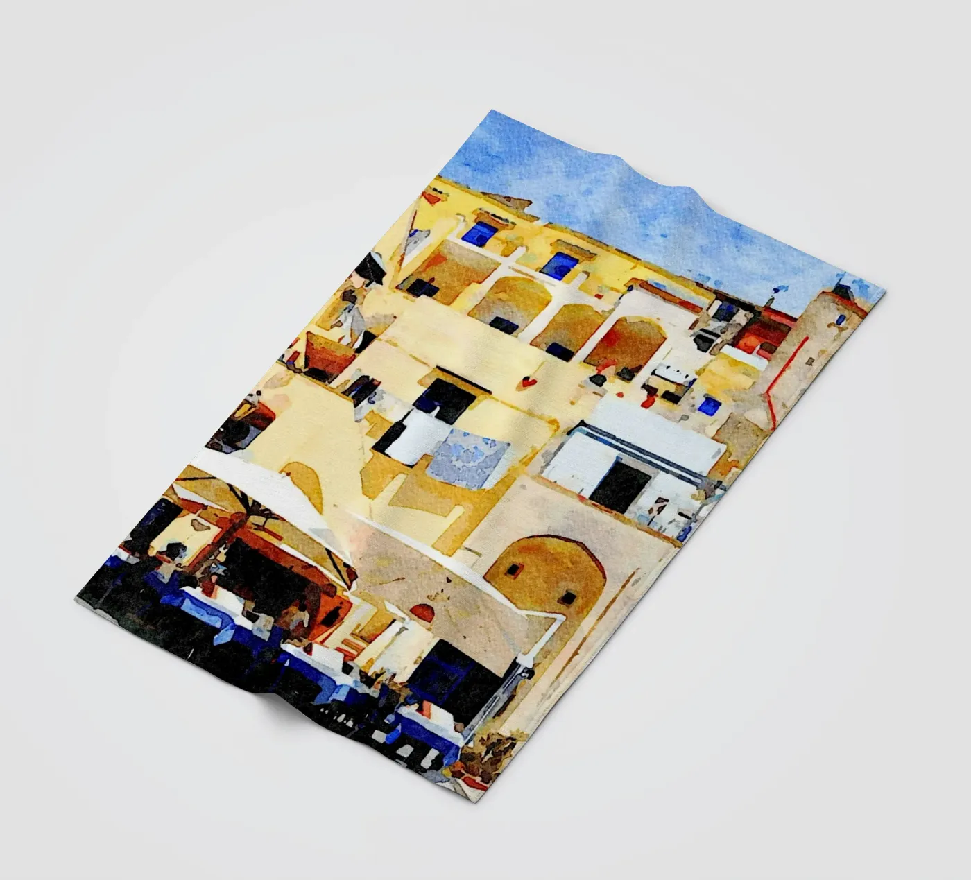 Procida plaid polaire de Massimo Frascogna