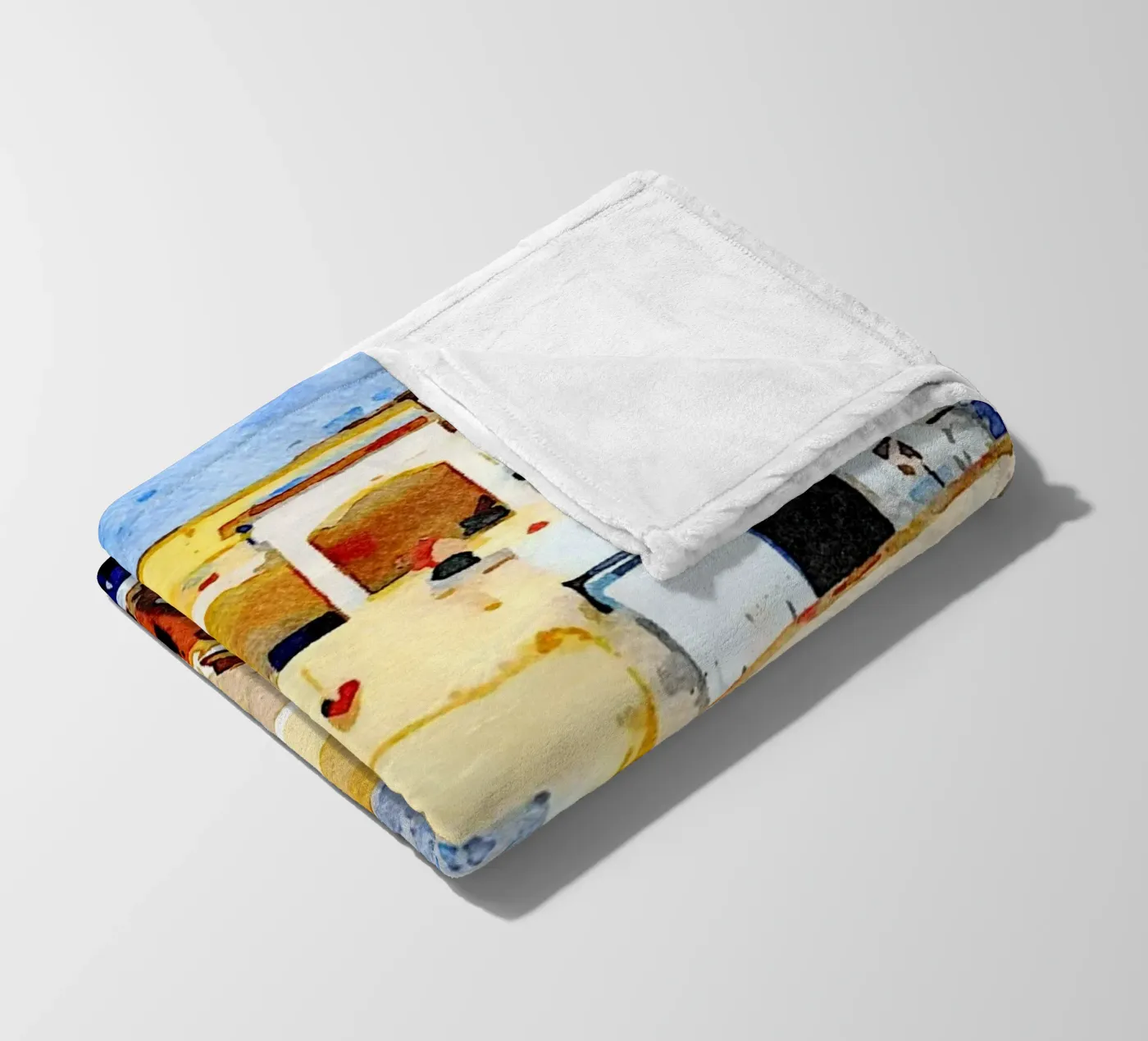 Procida plaid polaire de Massimo Frascogna