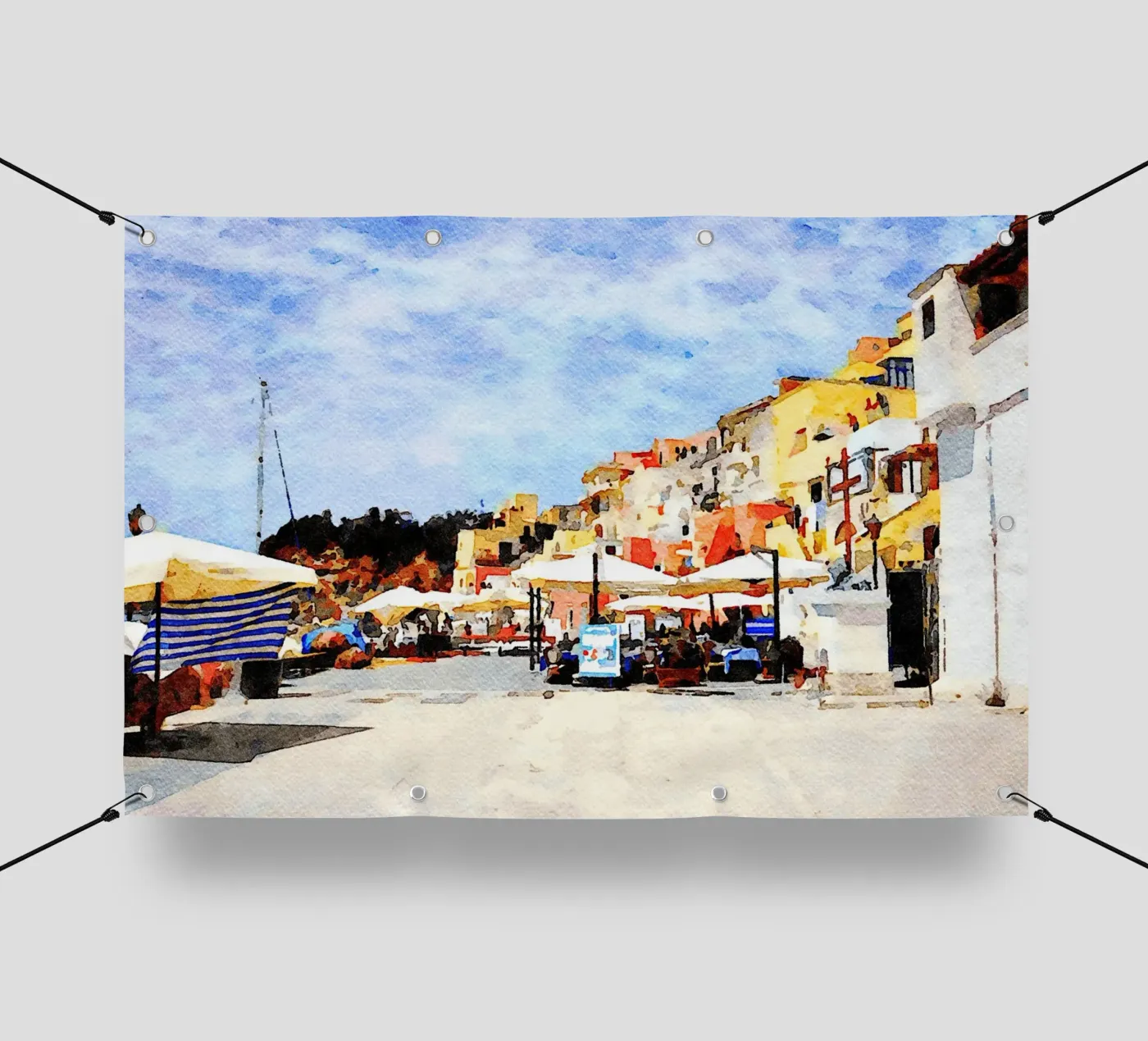 Procida telo in pvc da Massimo Frascogna