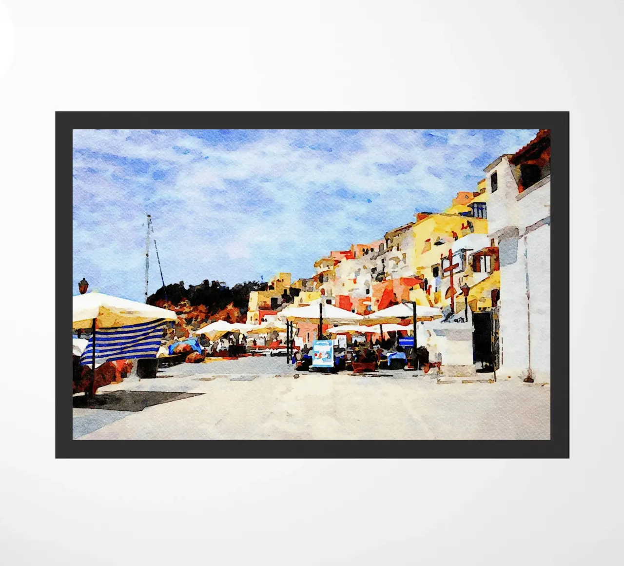 Procida deurmat van Massimo Frascogna