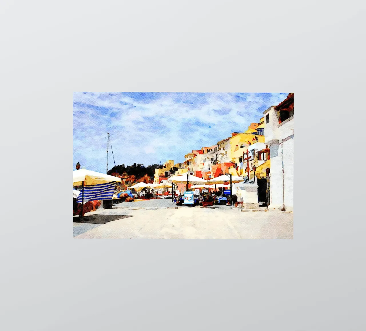 Procida sticker van Massimo Frascogna