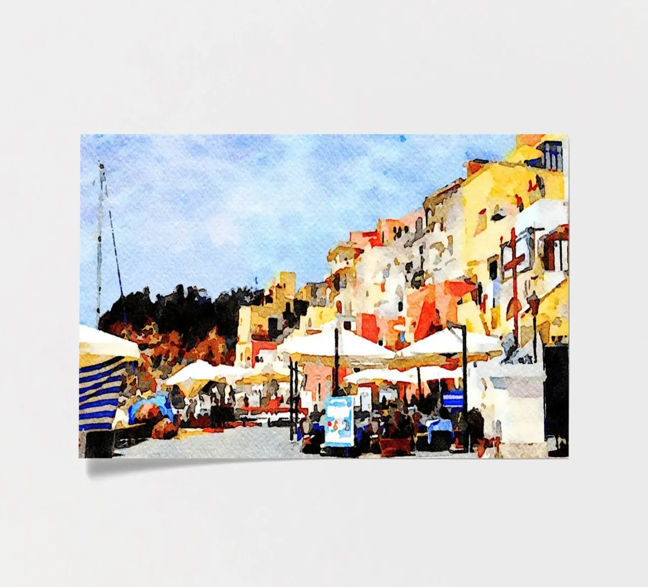 Procida sticker sheet by Massimo Frascogna