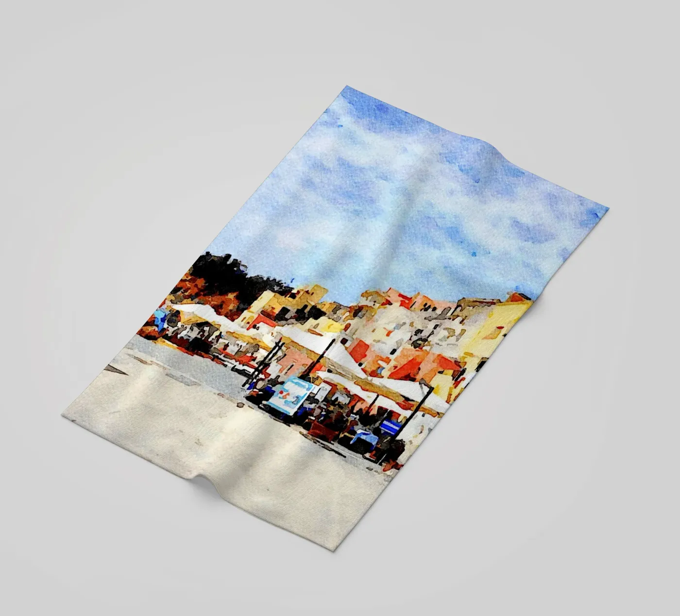 Procida strandhanddoek van Massimo Frascogna