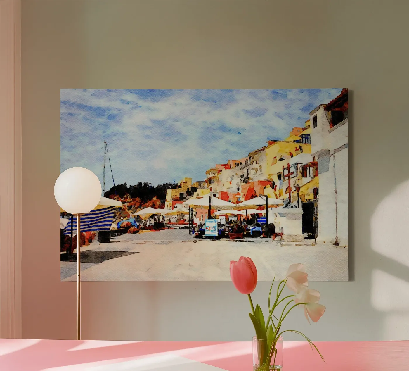 Procida canvas by Massimo Frascogna