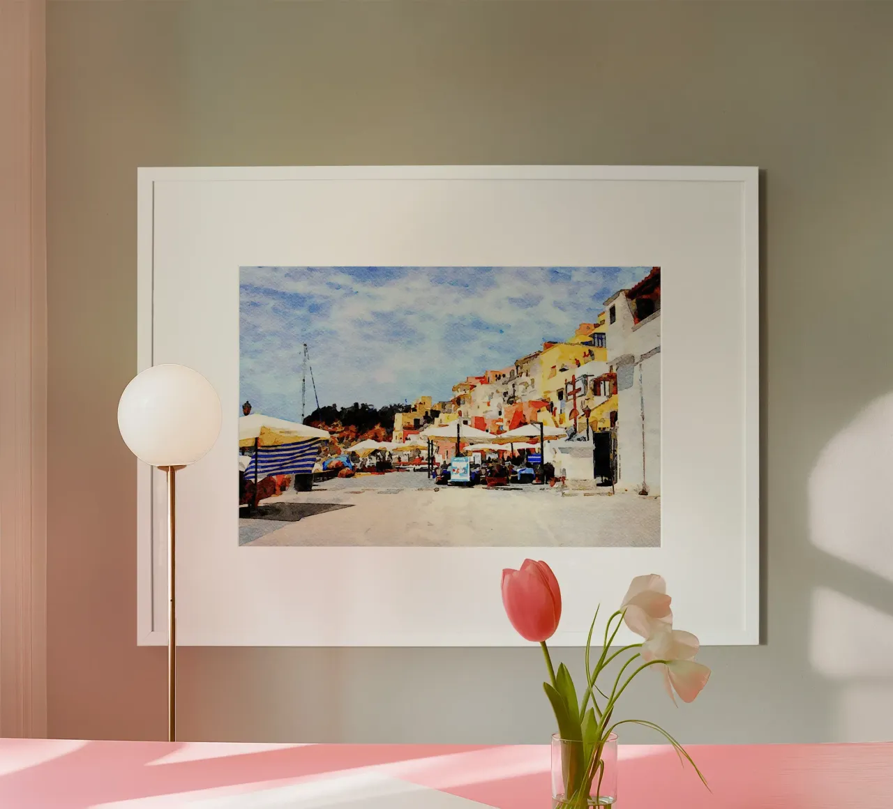 Procida poster van Massimo Frascogna