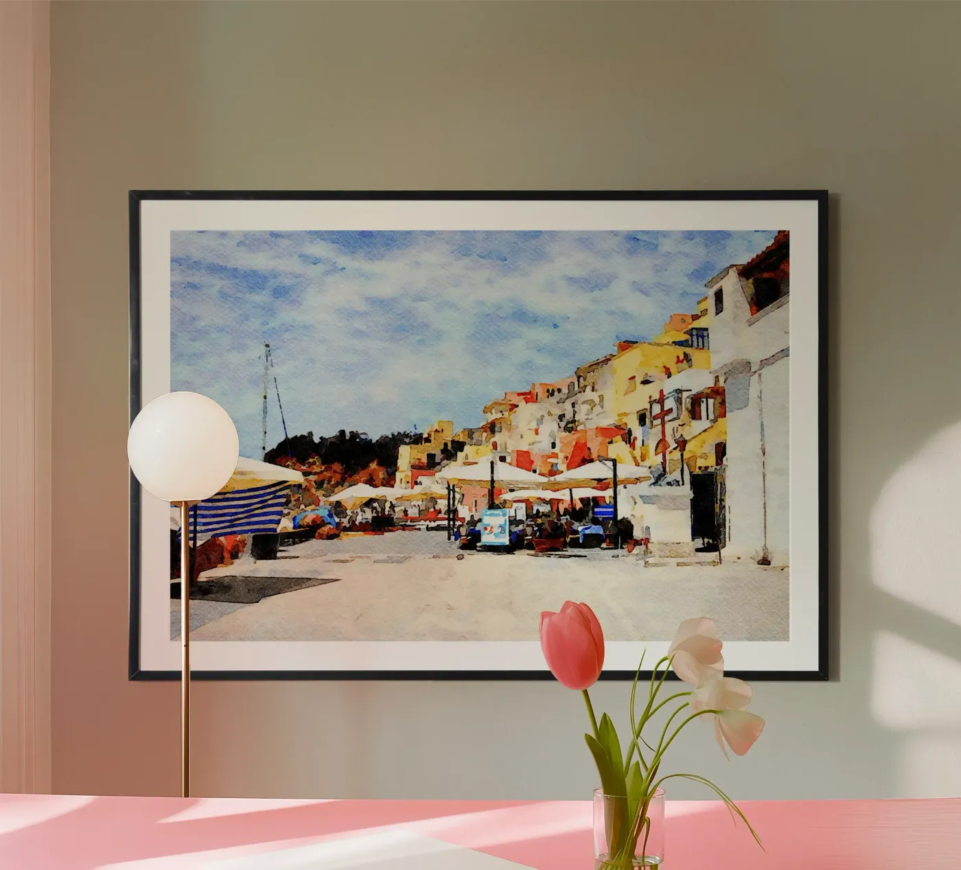 Procida Poster von Massimo Frascogna
