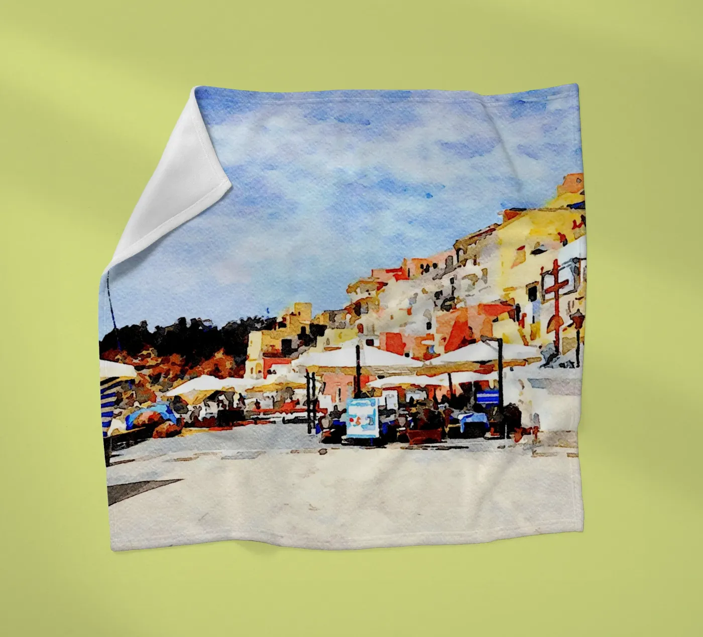 Procida coperta in pile da Massimo Frascogna