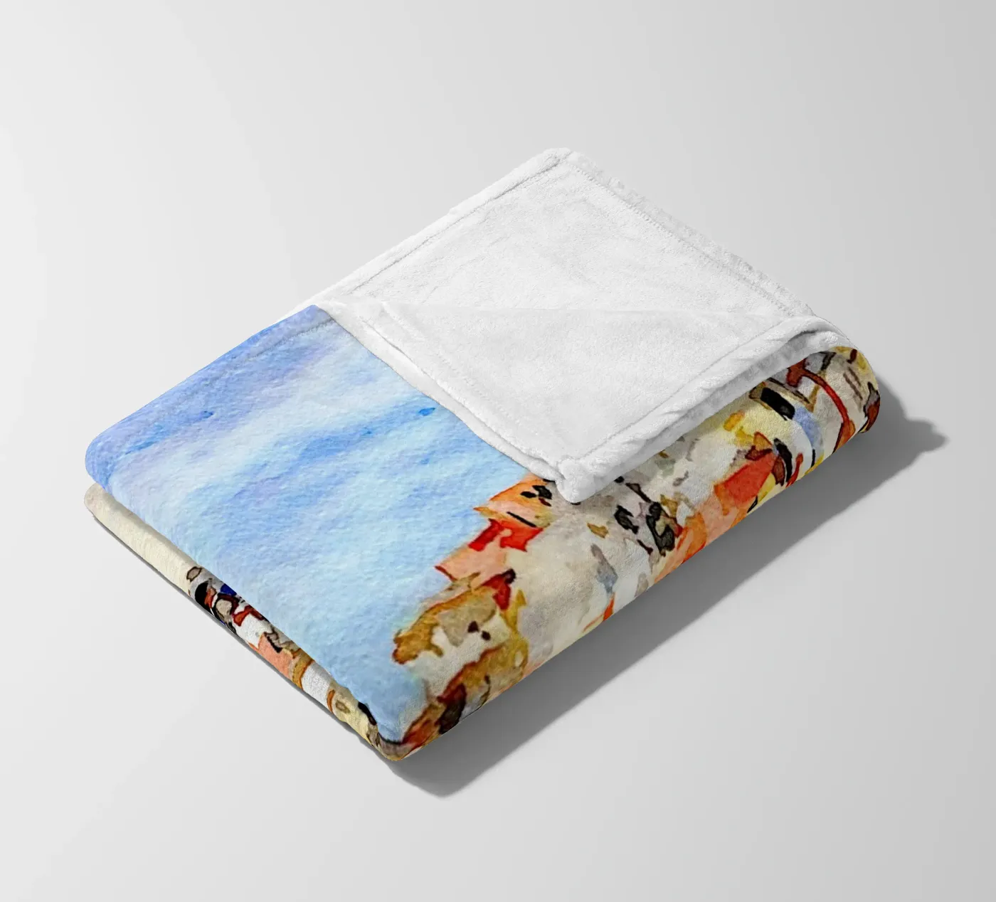 Procida Fleecedecke von Massimo Frascogna