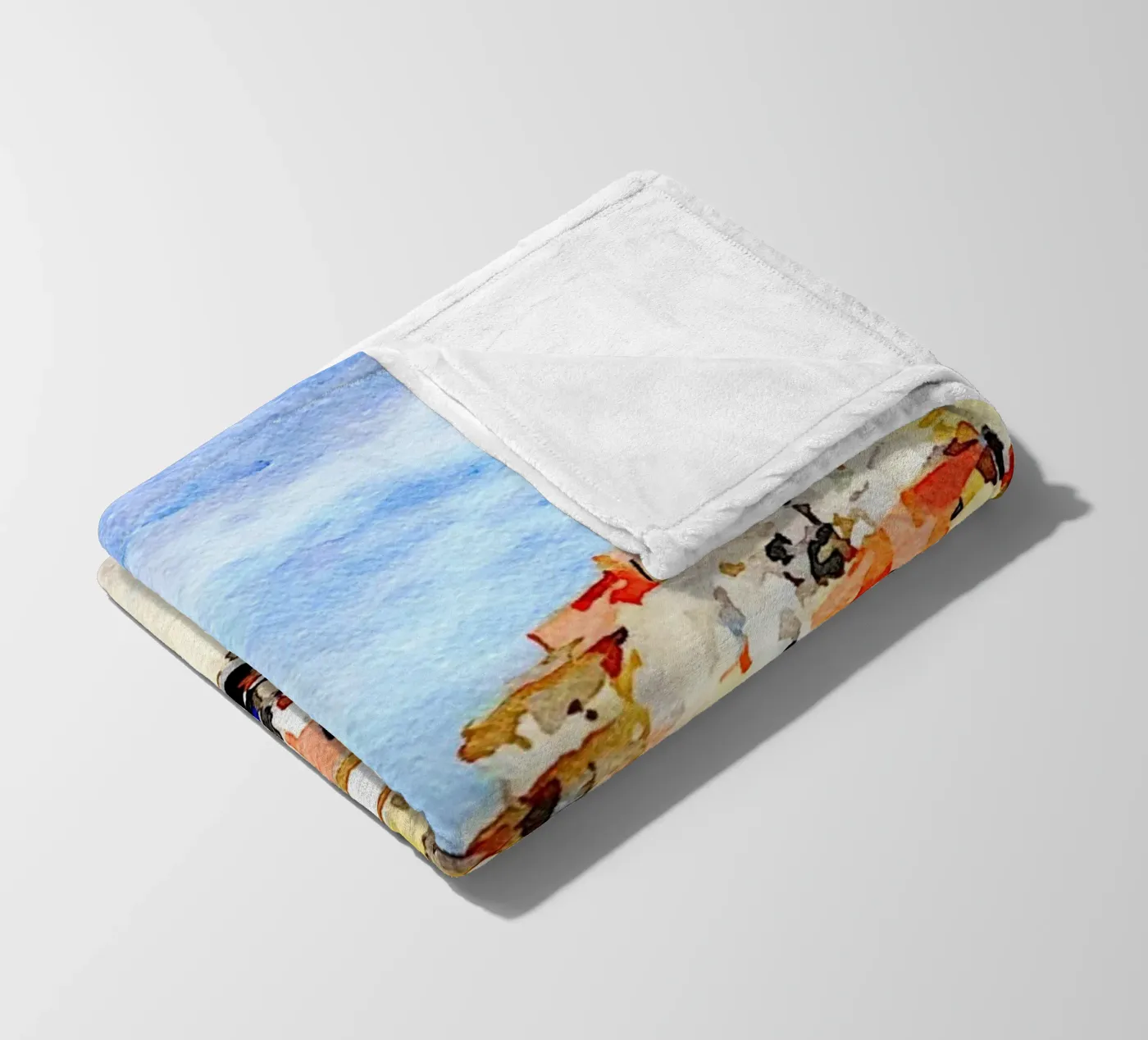 Procida Fleecedecke von Massimo Frascogna