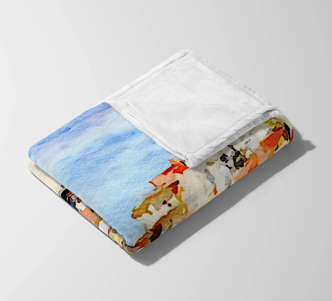 Procida Fleecedecke von Massimo Frascogna