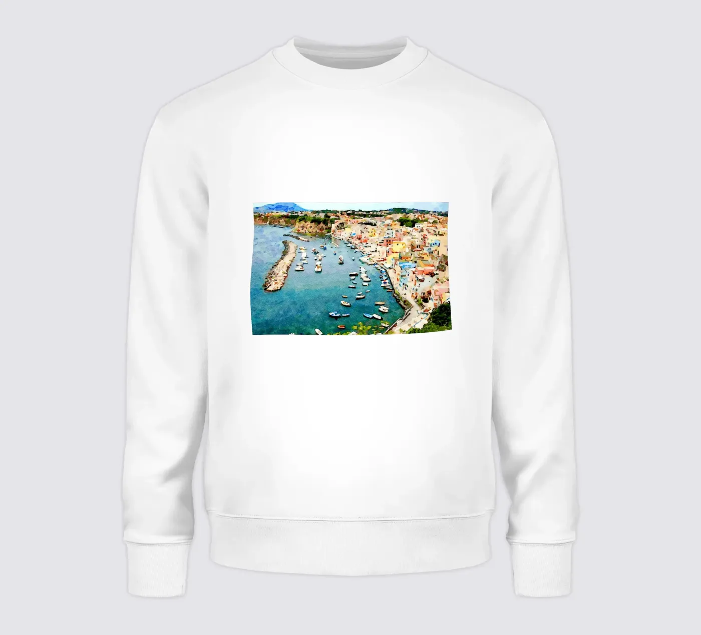 Procida sweatshirt by Massimo Frascogna