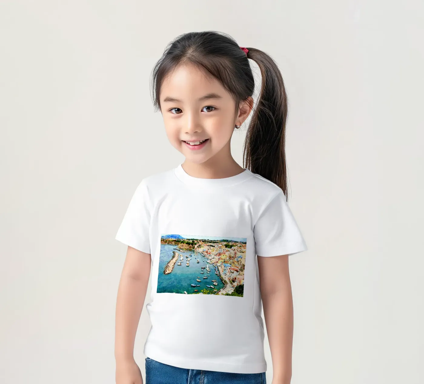 Procida kinder t-shirt van Massimo Frascogna