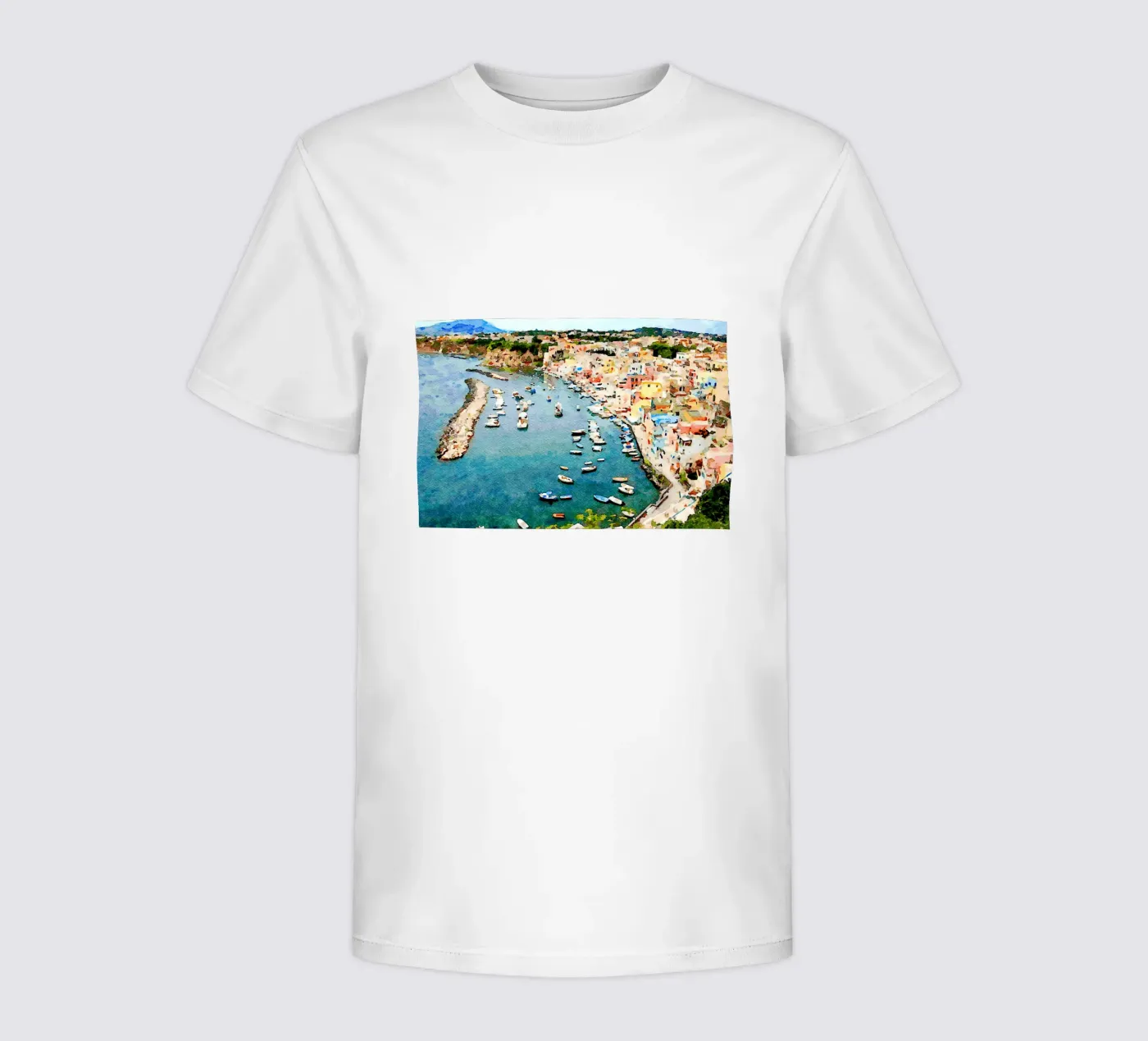 Procida Kinder T-Shirt von Massimo Frascogna