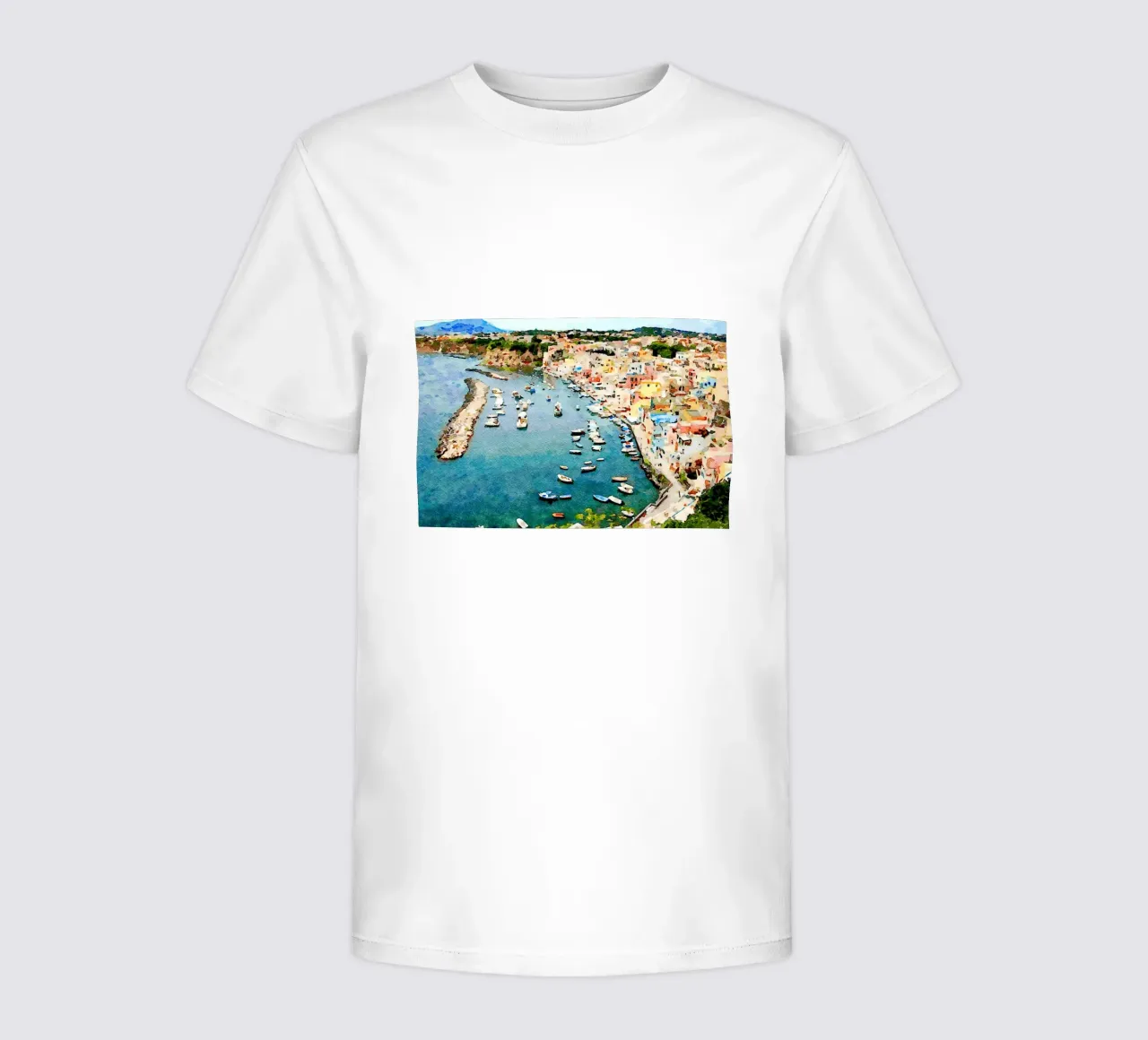 Procida t-shirt bambini da Massimo Frascogna
