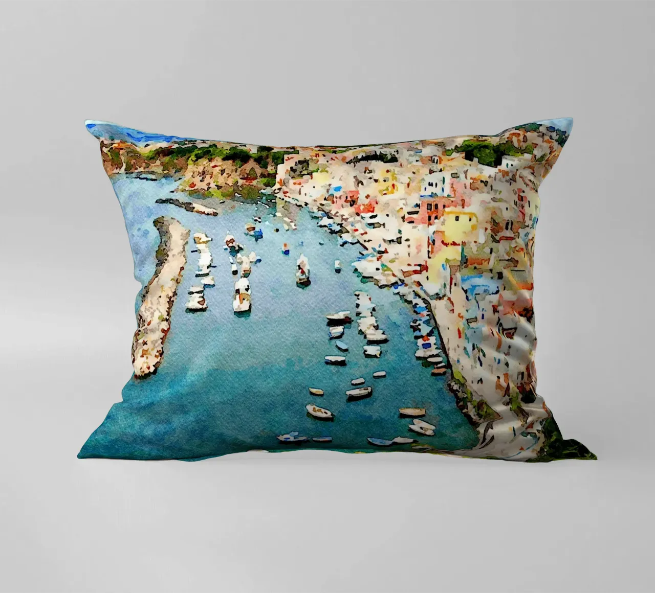 Procida cuscino da Massimo Frascogna