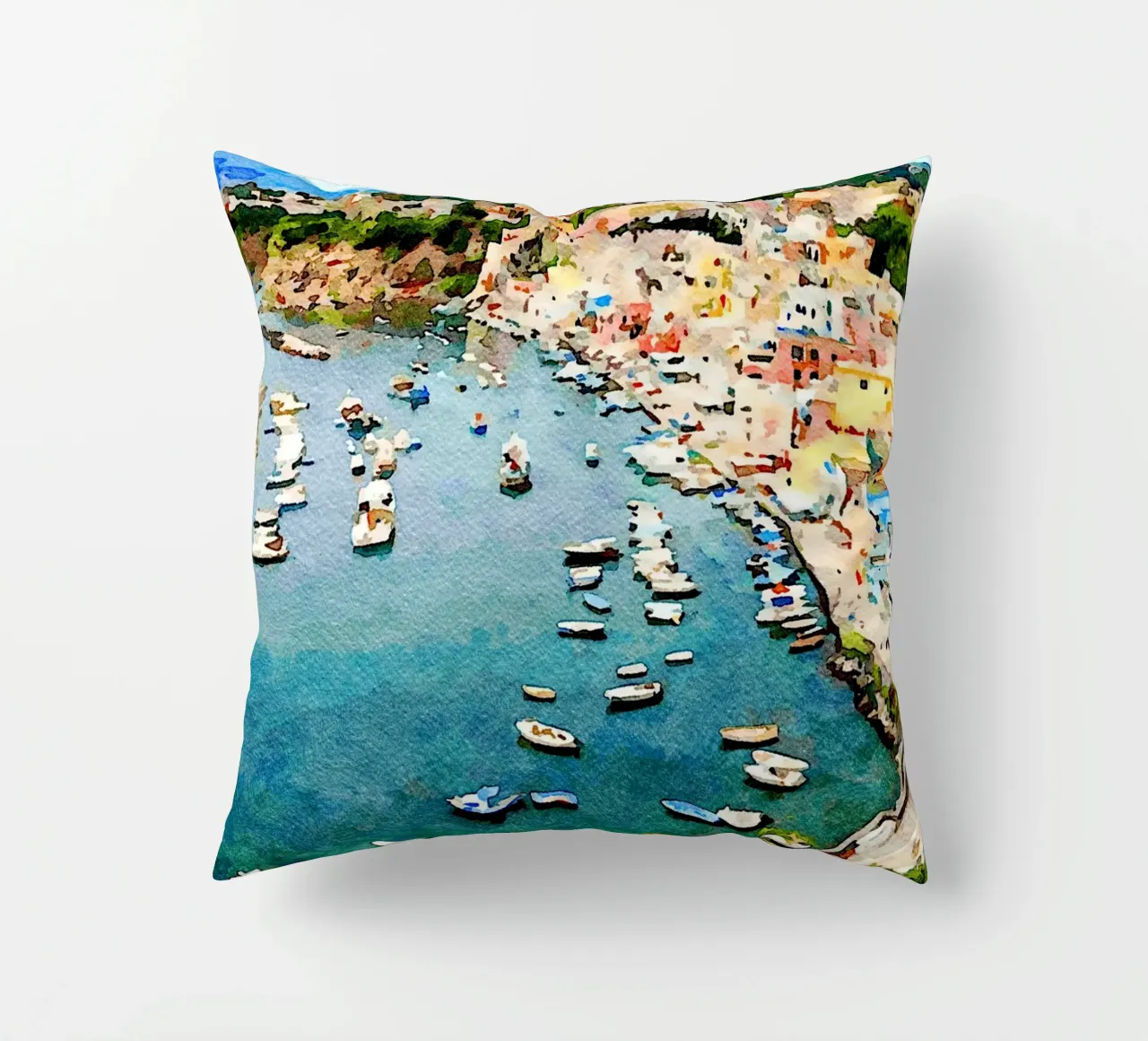 Procida cuscino da Massimo Frascogna