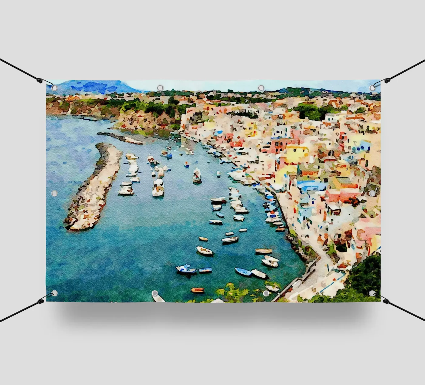 Procida telo in pvc da Massimo Frascogna