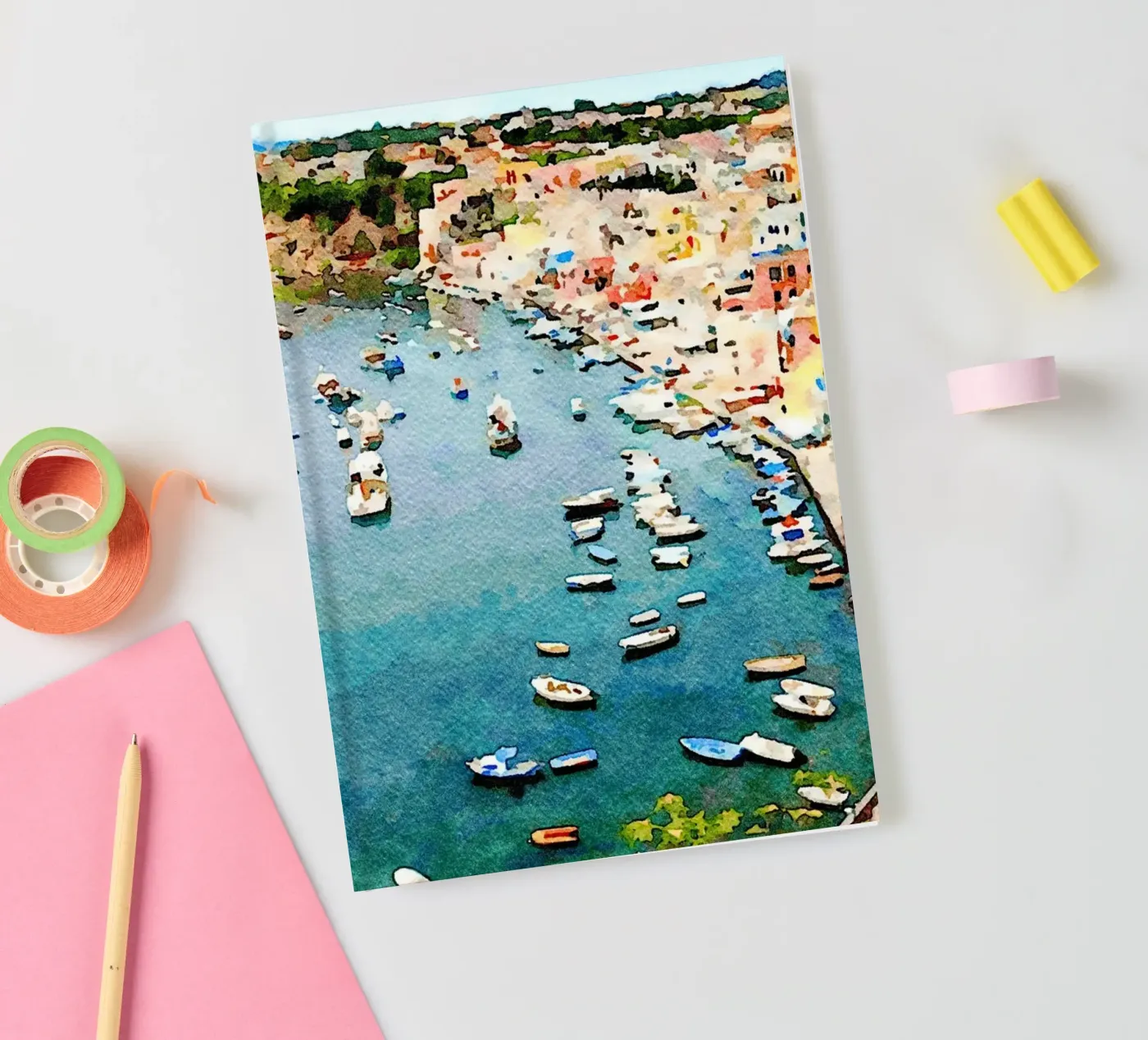 Procida notebook by Massimo Frascogna