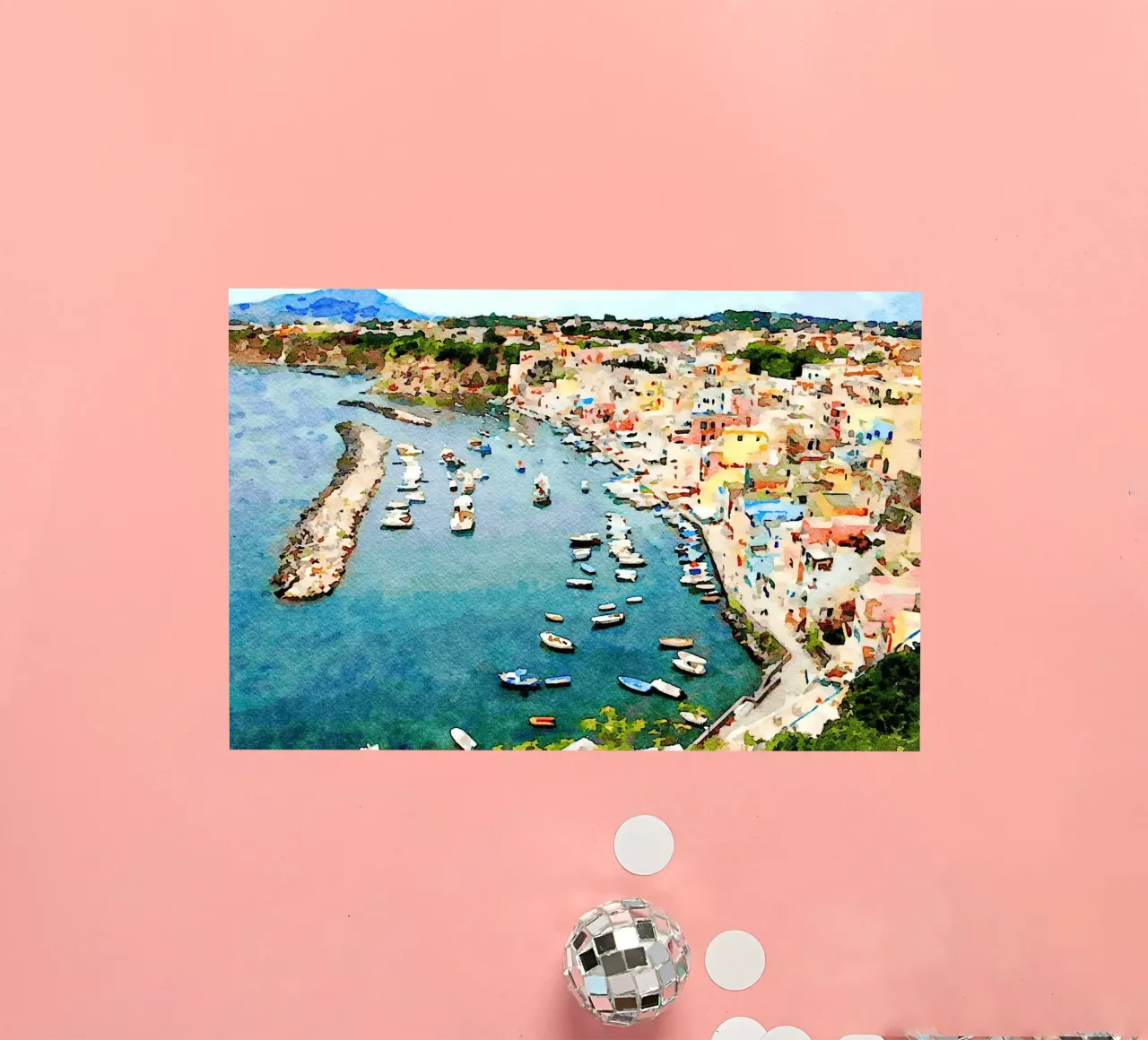 Procida sticker van Massimo Frascogna