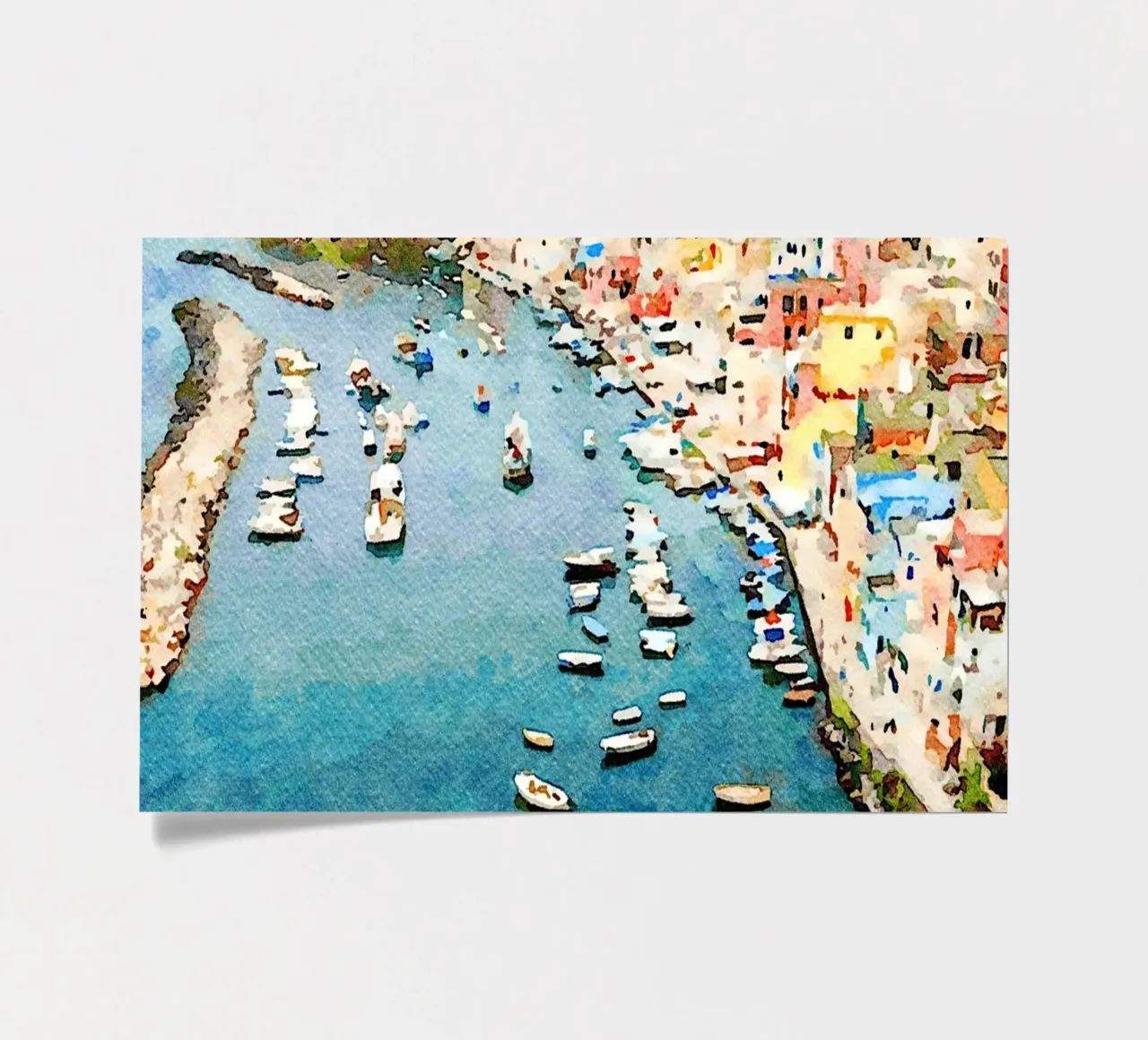 Procida stickervel van Massimo Frascogna