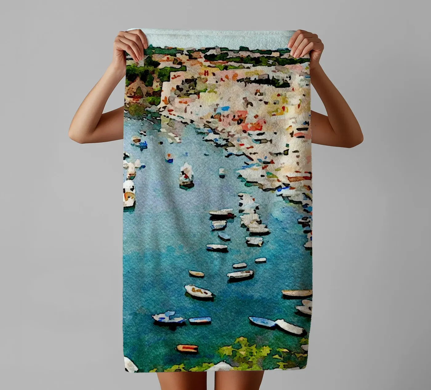 Procida towel by Massimo Frascogna