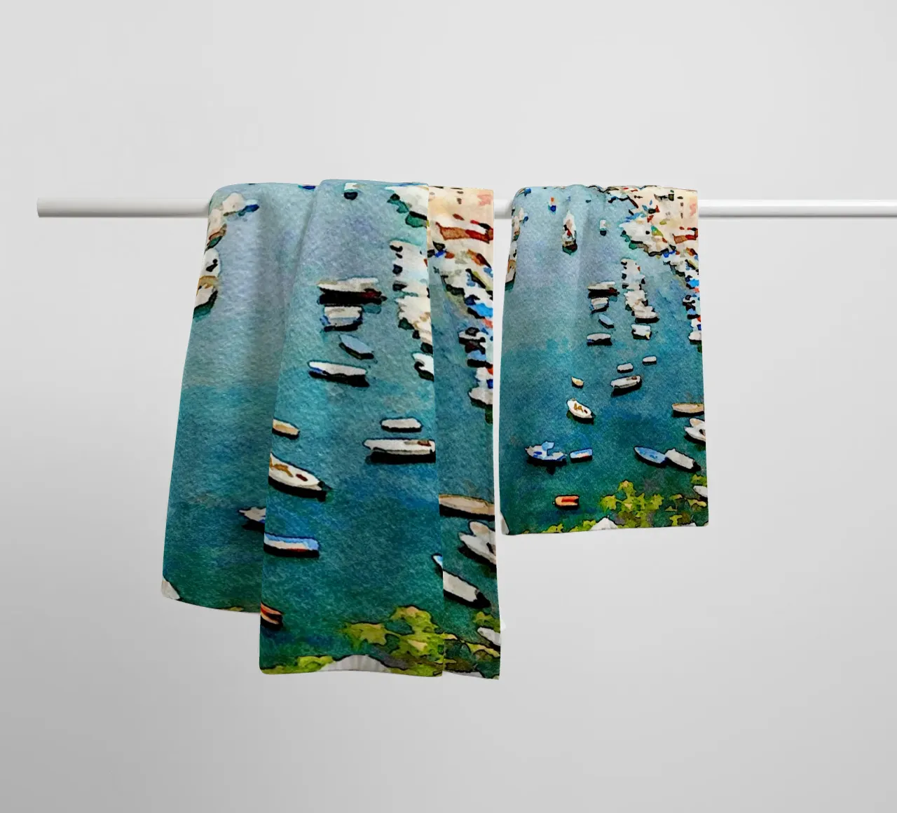 Procida asciugamano da bagno da Massimo Frascogna