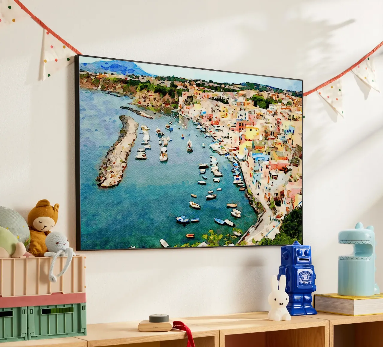 Procida alluminio dibond da Massimo Frascogna