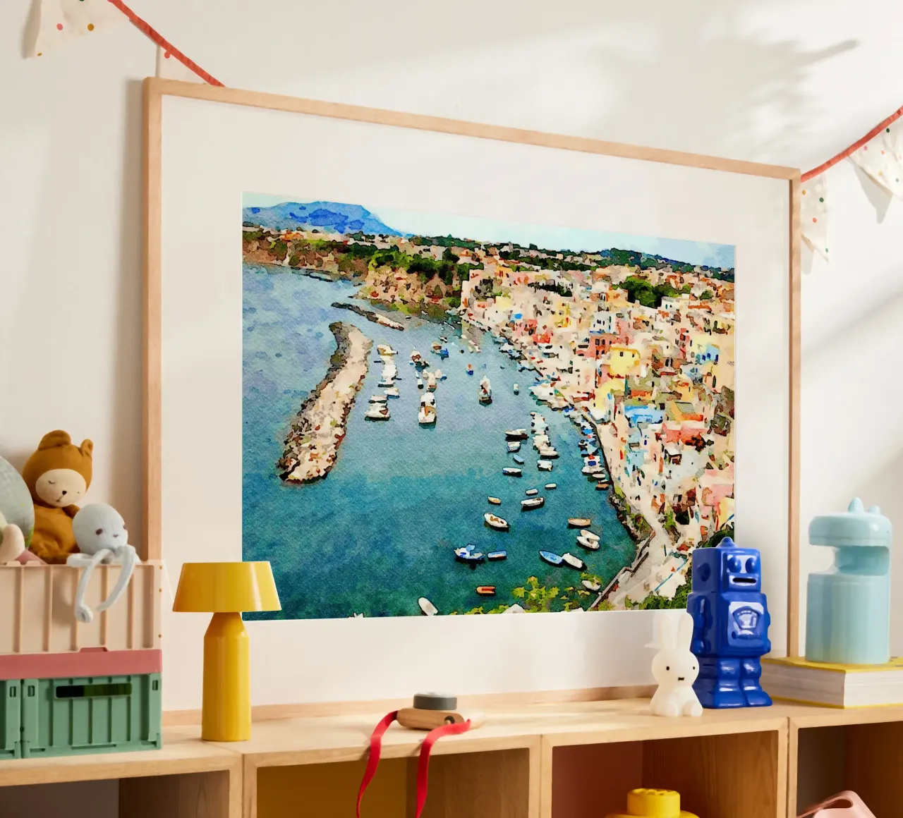 Procida poster van Massimo Frascogna