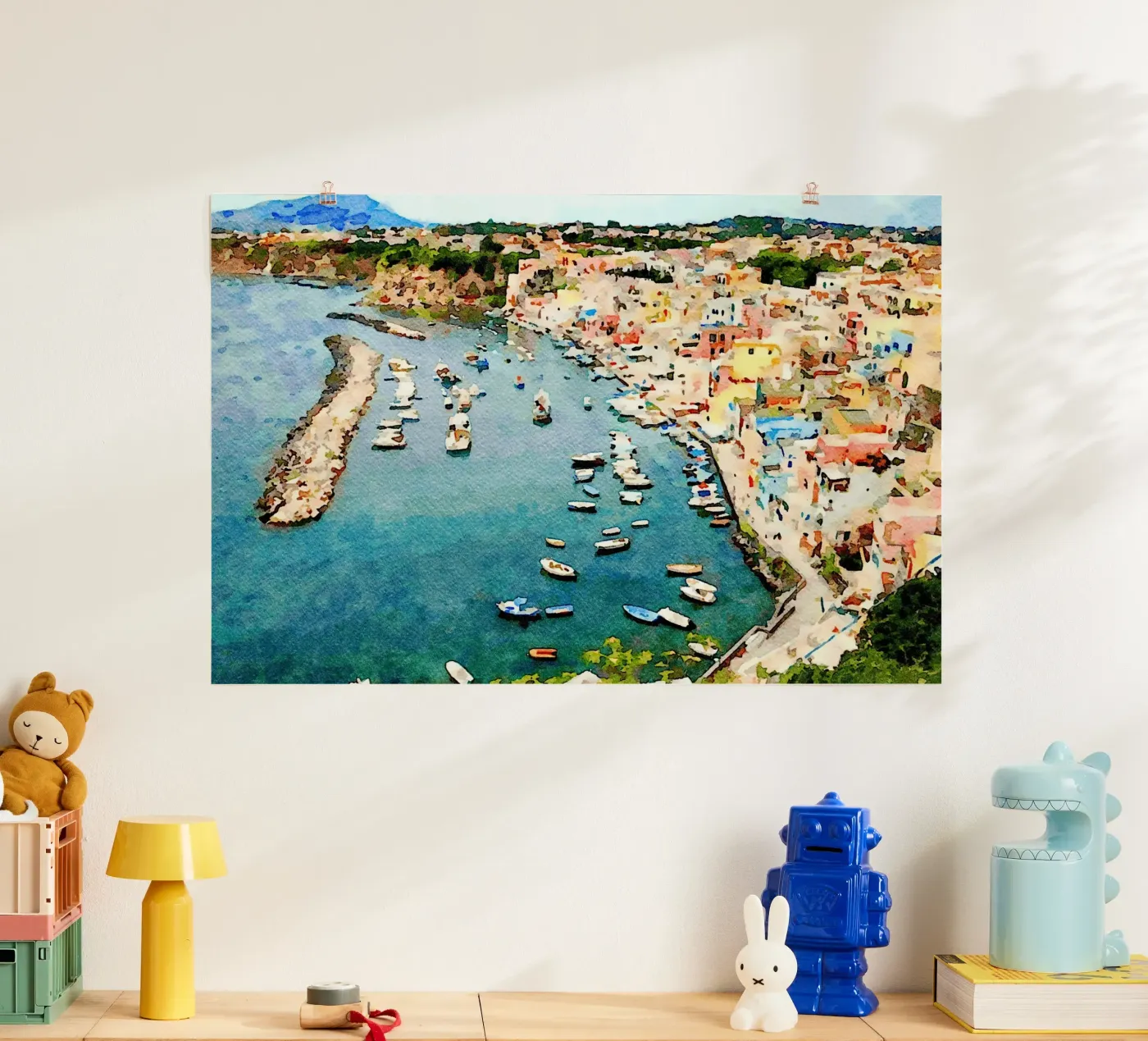 Procida Poster von Massimo Frascogna