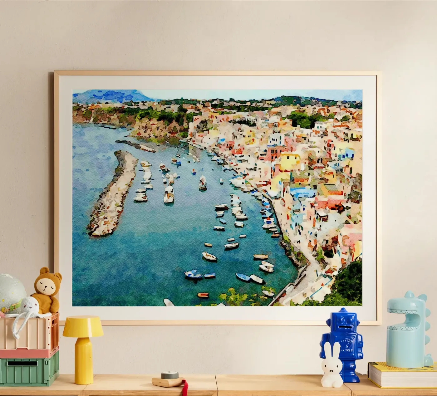 Procida Poster von Massimo Frascogna