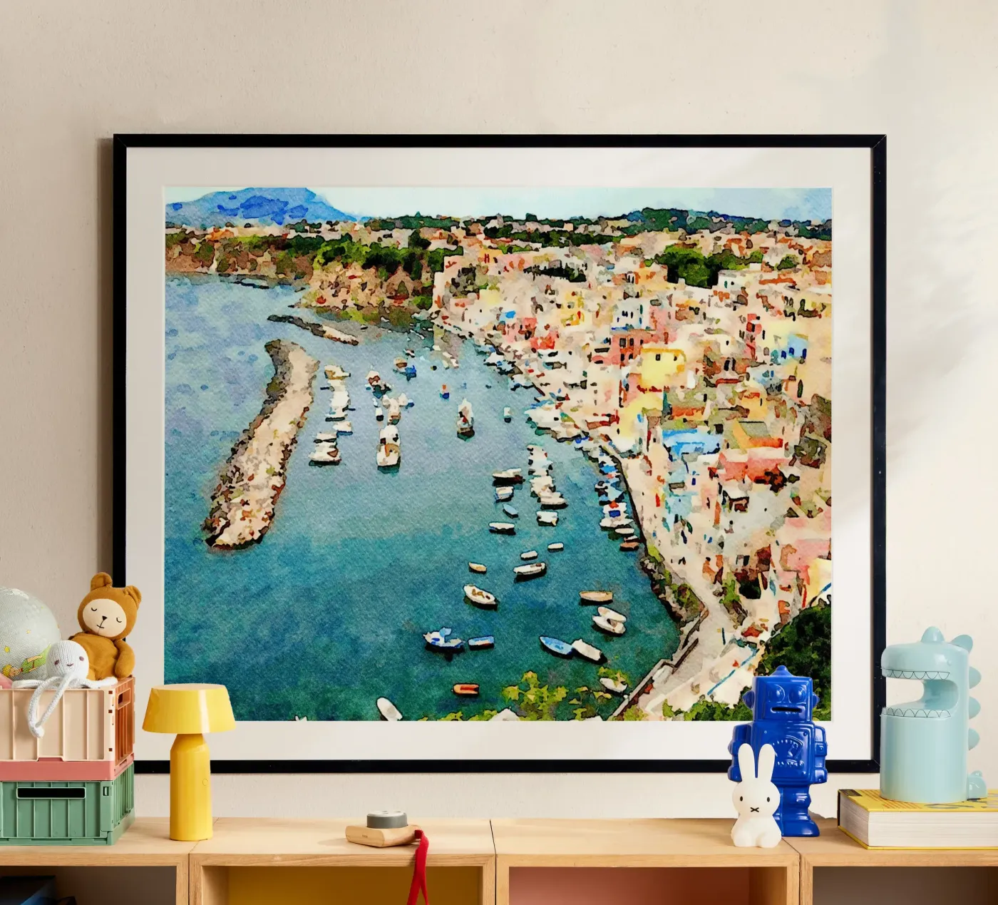 Procida Poster von Massimo Frascogna