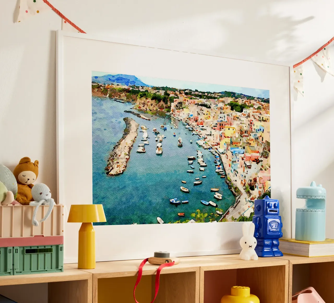 Procida poster van Massimo Frascogna