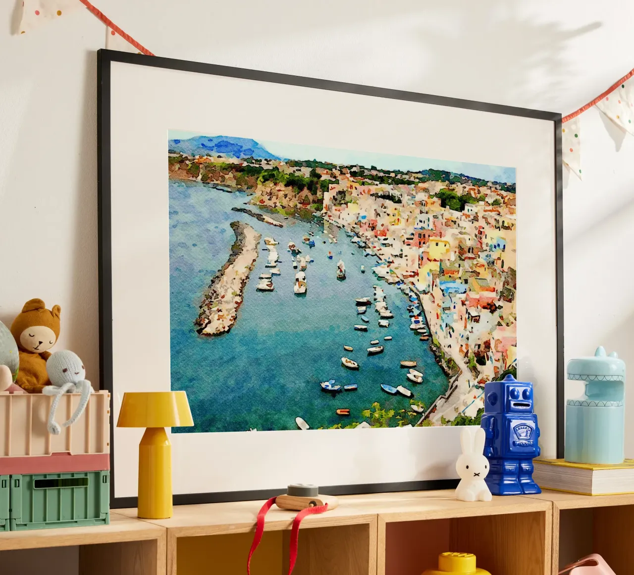 Procida poster van Massimo Frascogna