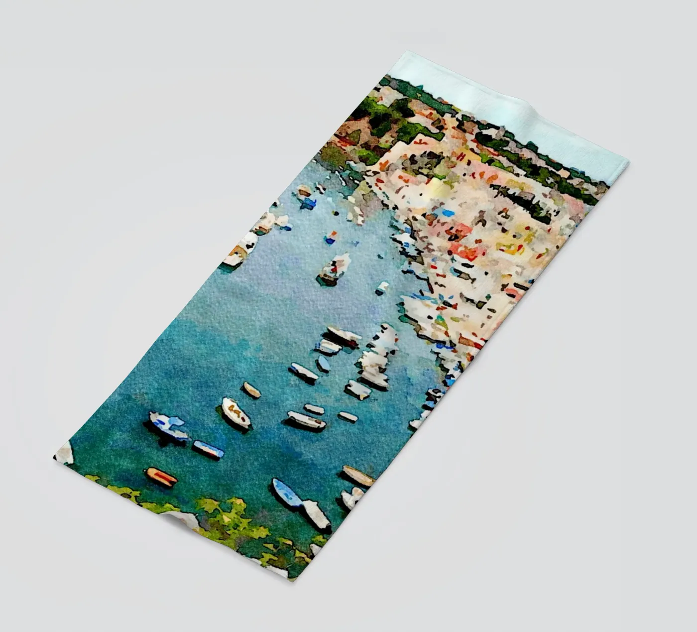 Procida Strandtuch von Massimo Frascogna