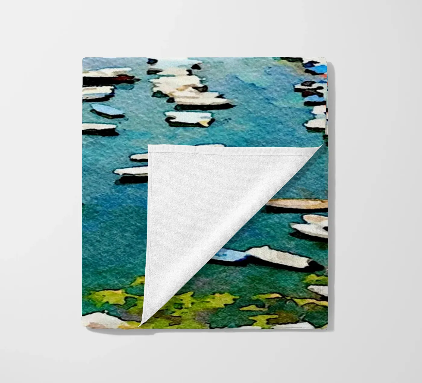 Procida Strandtuch von Massimo Frascogna