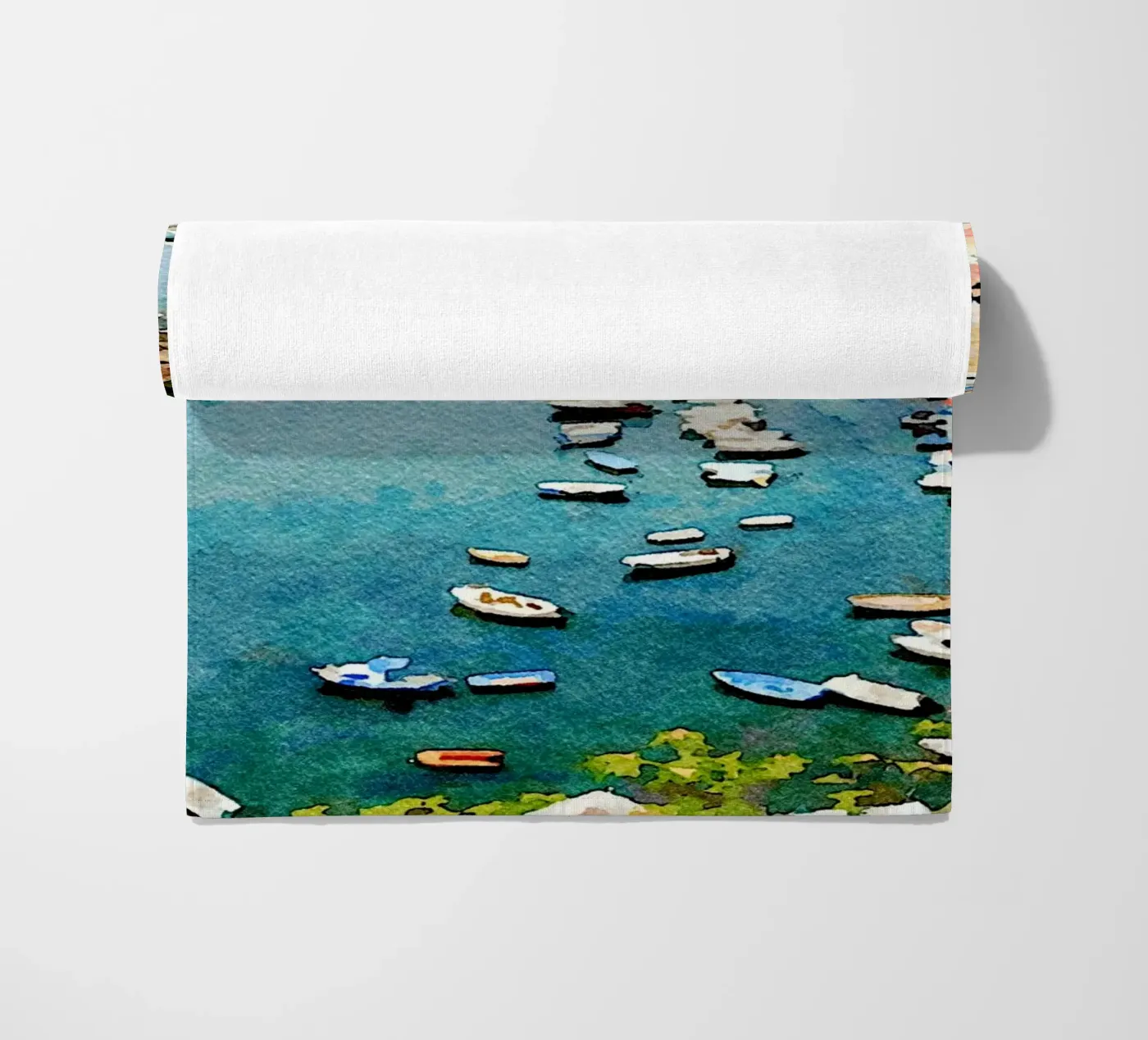 Procida Strandtuch von Massimo Frascogna