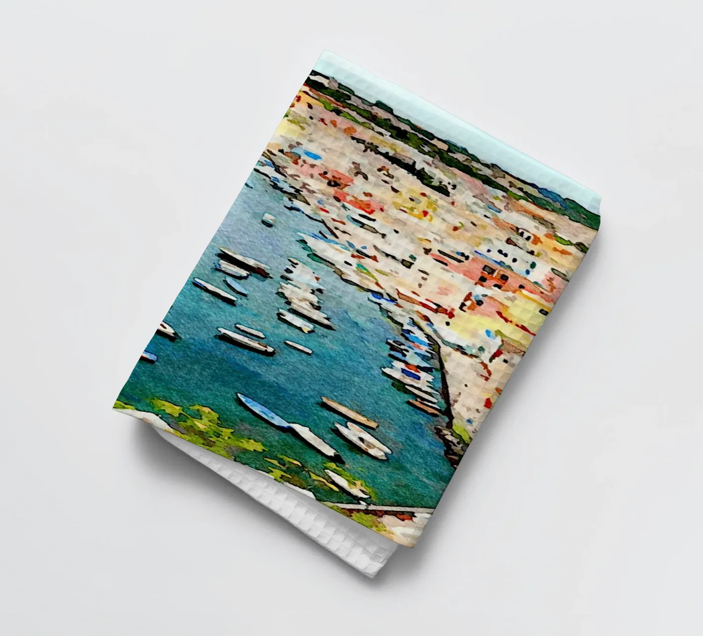 Procida Geschirrtuch von Massimo Frascogna