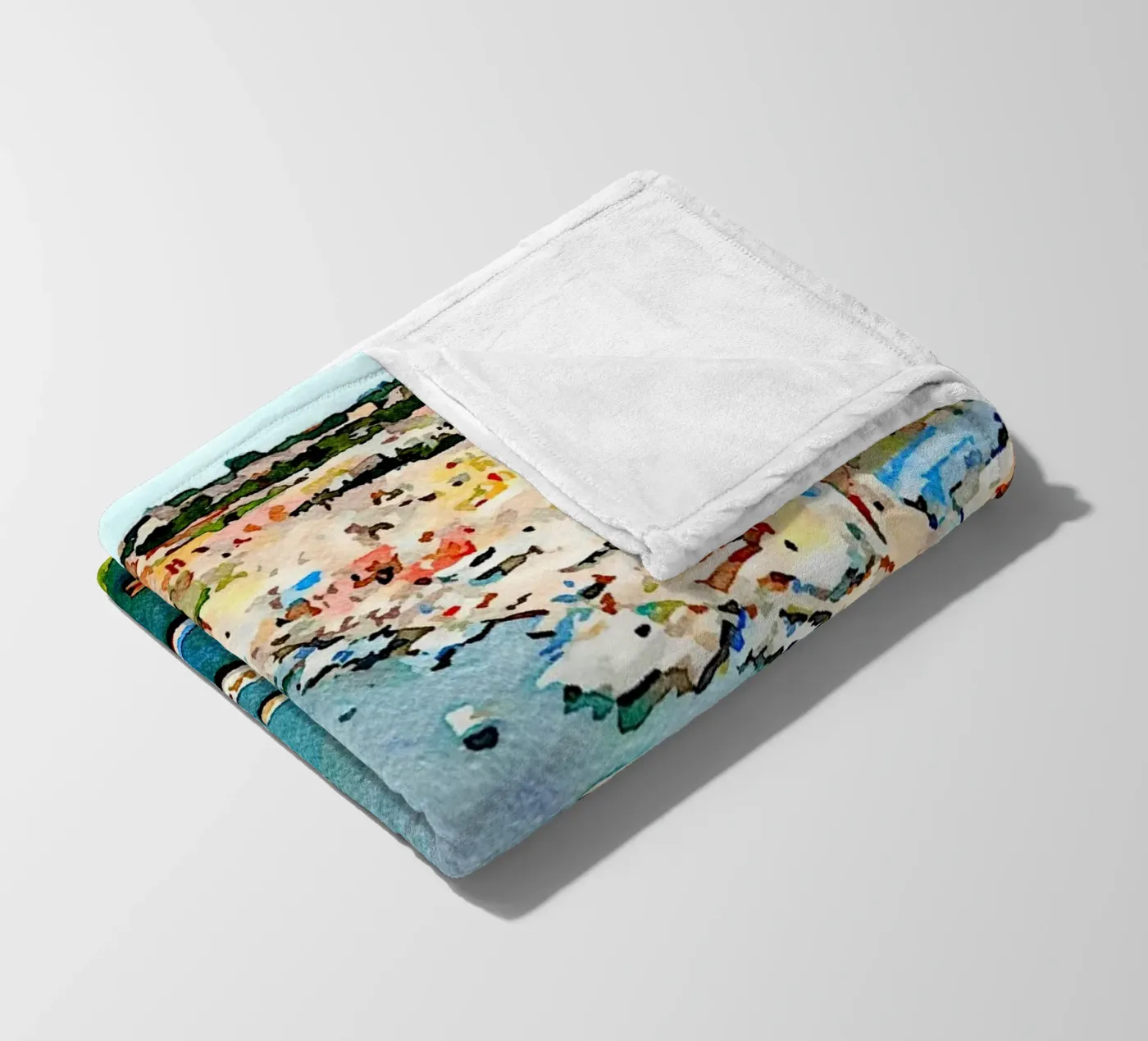 Procida Fleecedecke von Massimo Frascogna