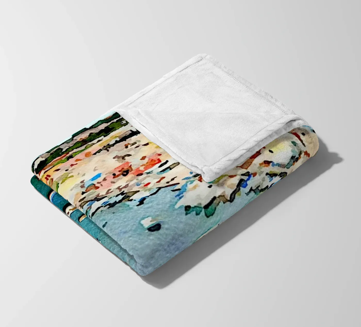 Procida Fleecedecke von Massimo Frascogna