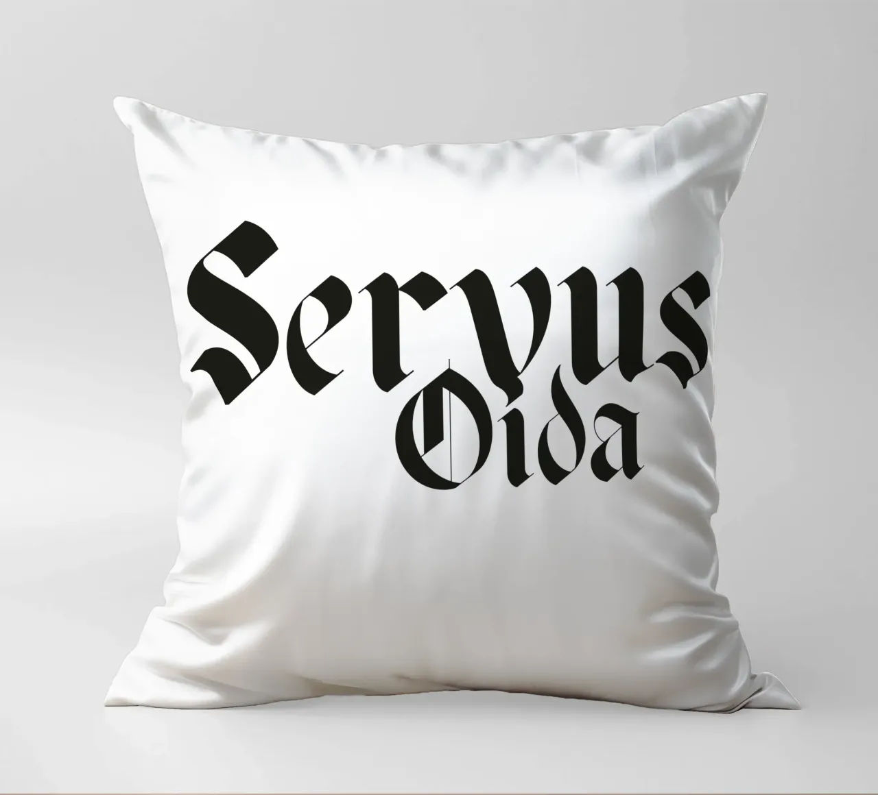 Servus cuscino da Flo Klein