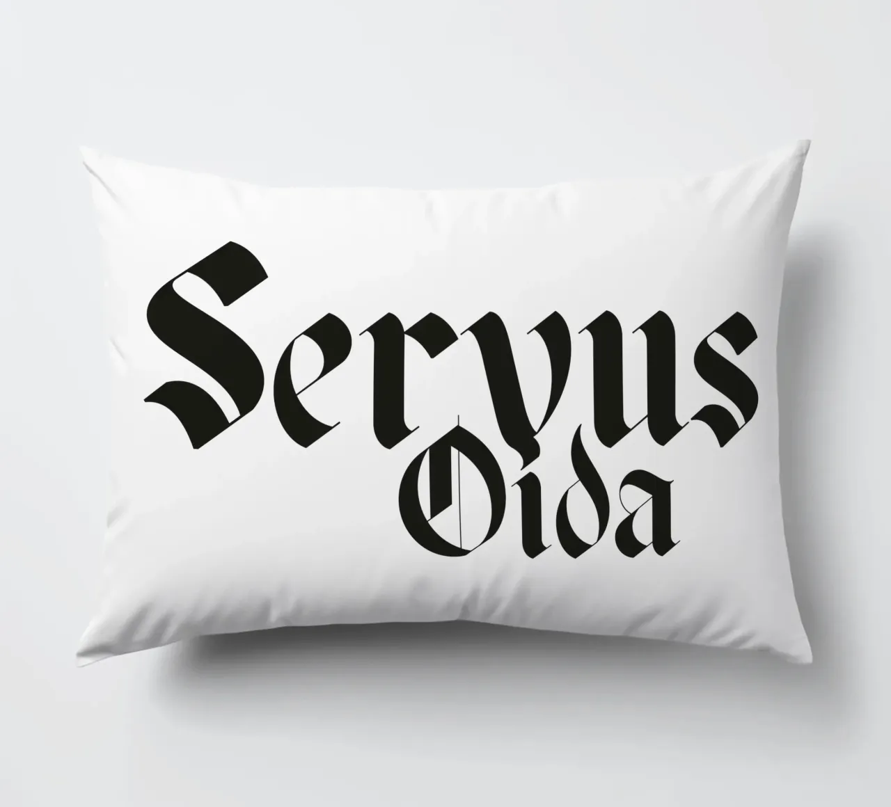 Servus cuscino da Flo Klein