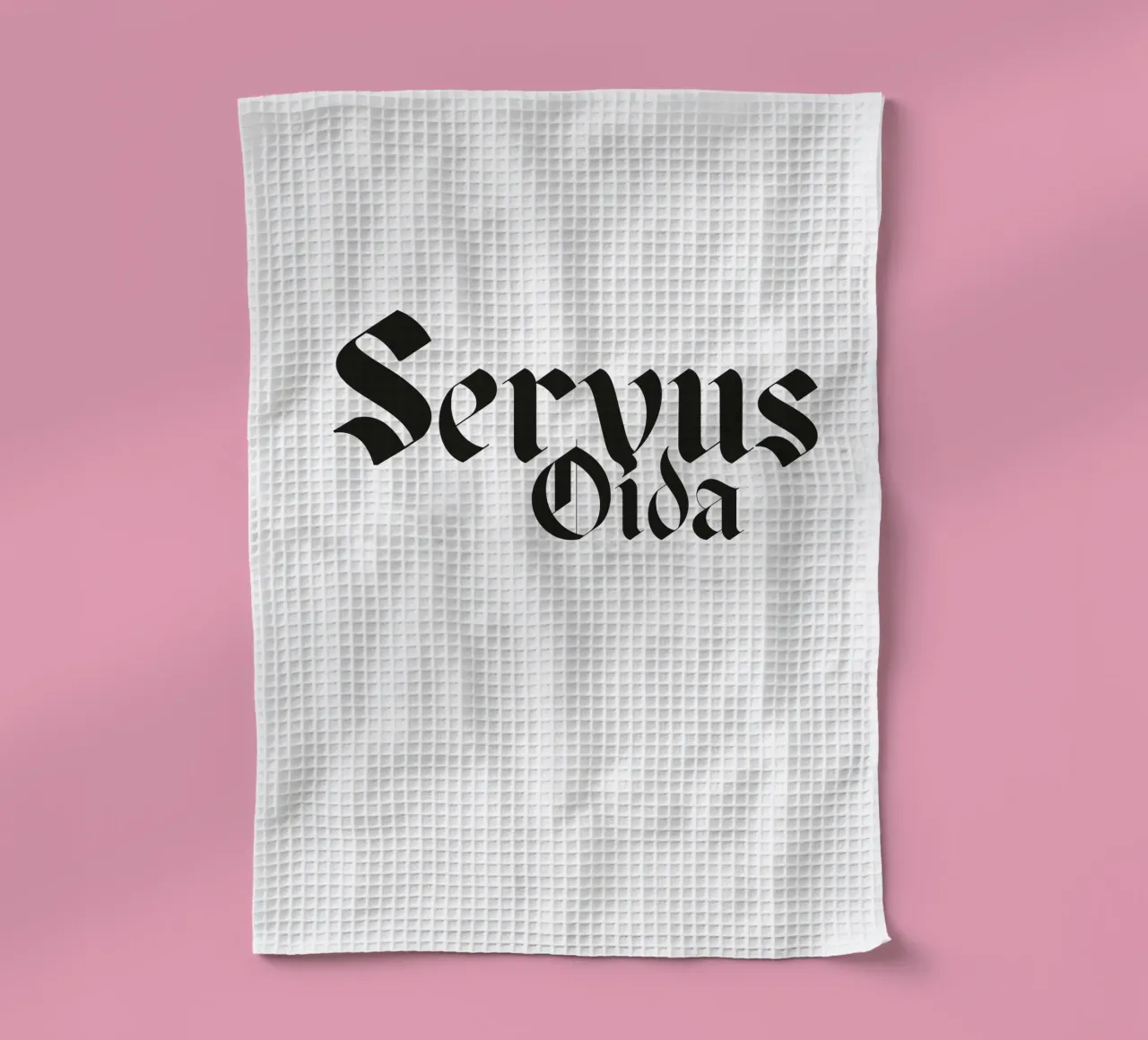 Servus canovaccio da cucina da Flo Klein