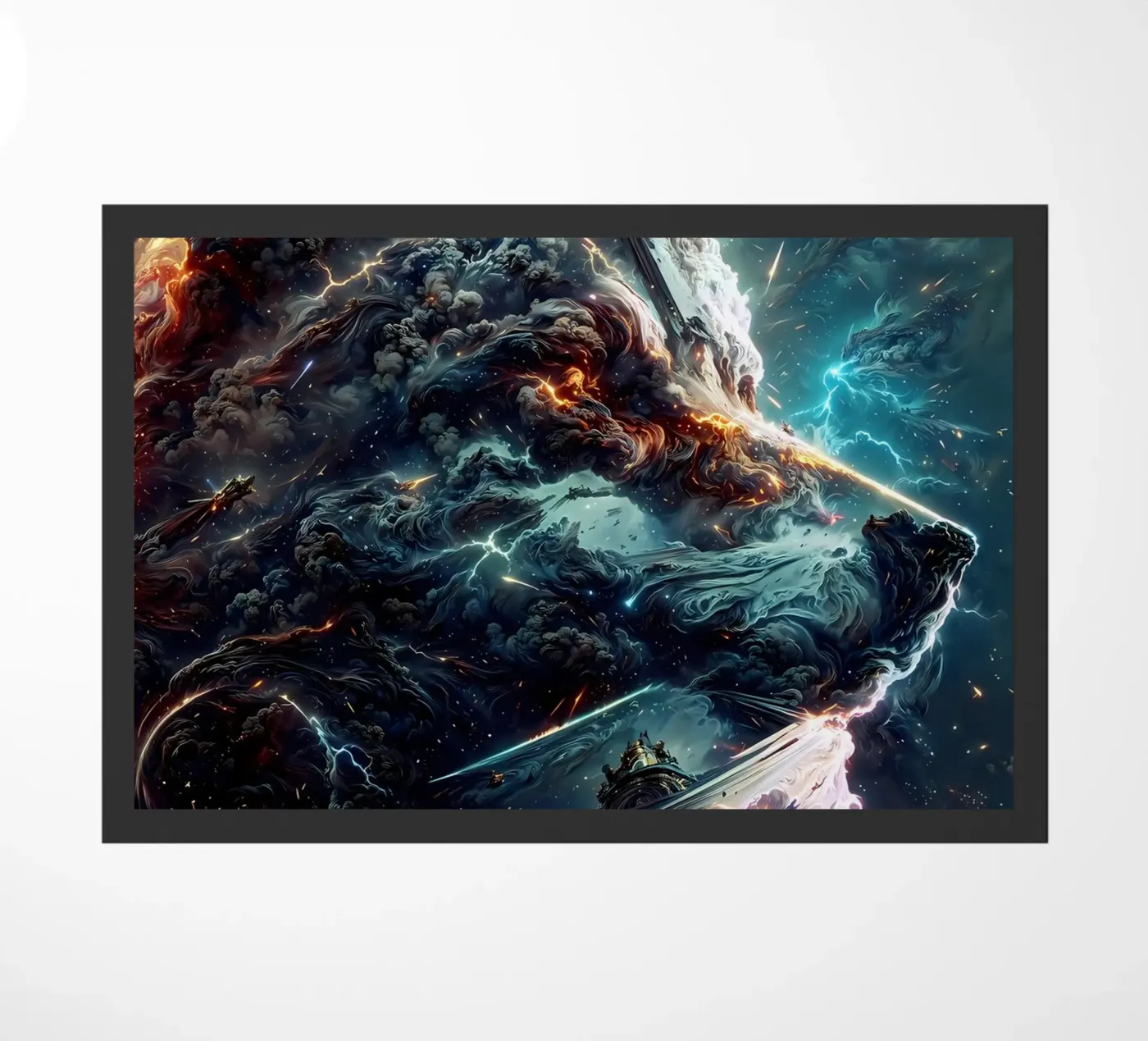 Wolf Animal deurmat van Pierre Walton