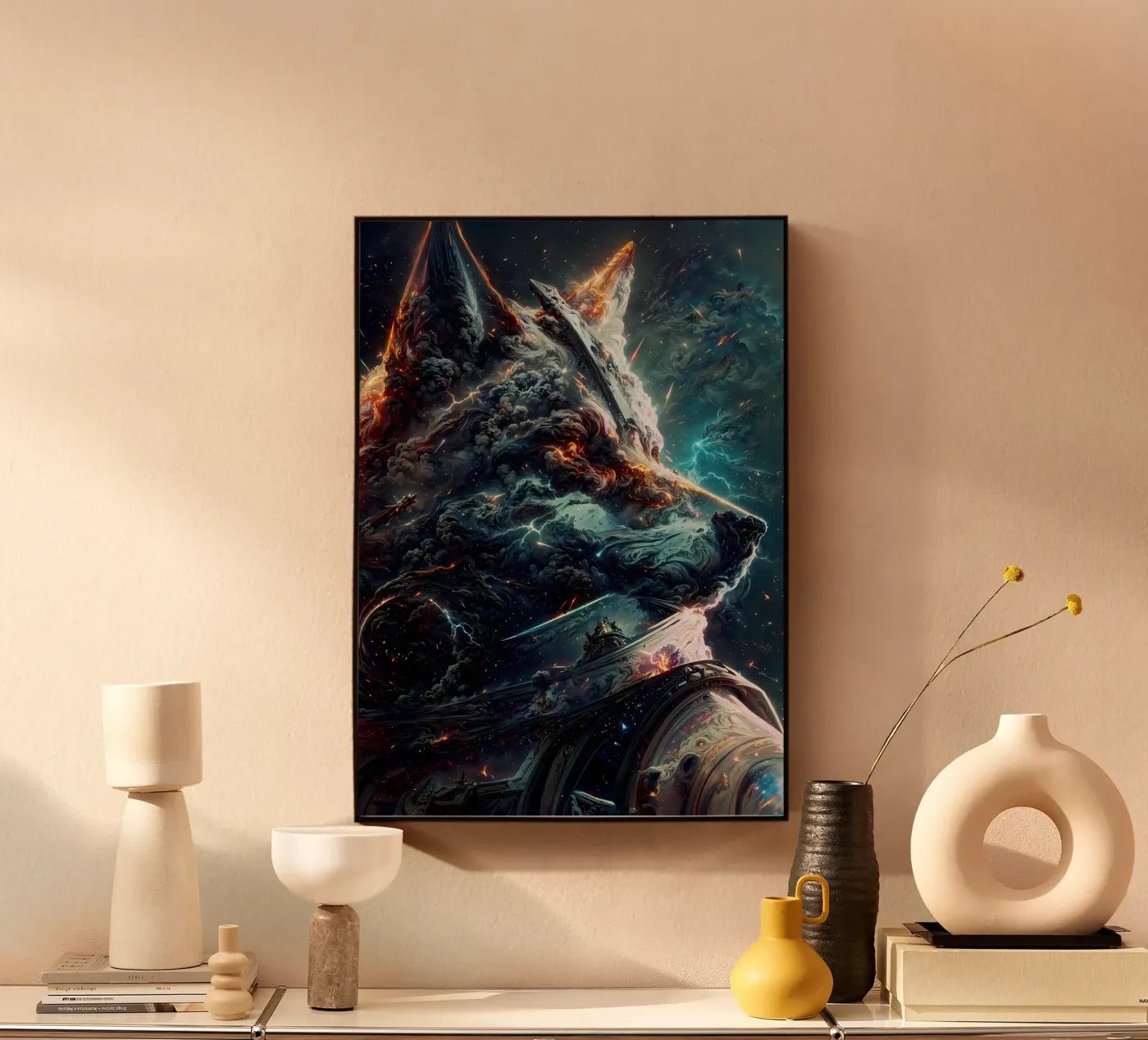 Animale lupo plexiglass da Pierre Walton