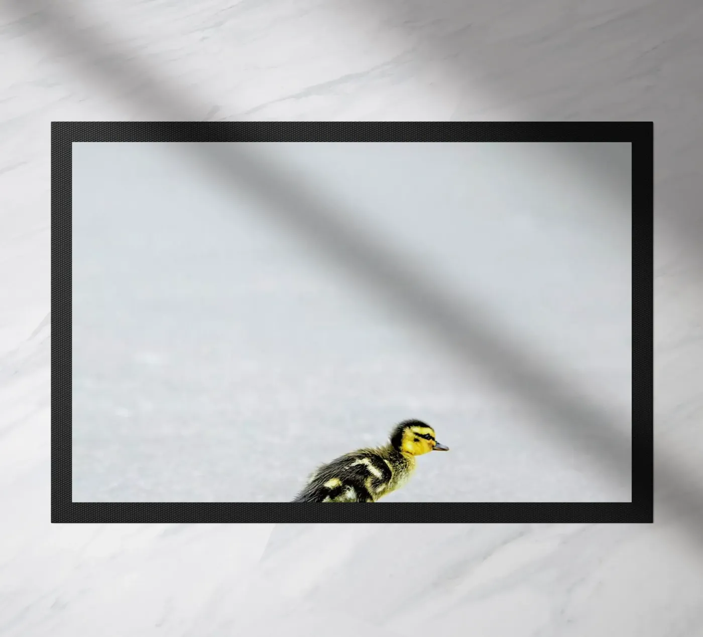 Duckling doormat by Charlotte Curd